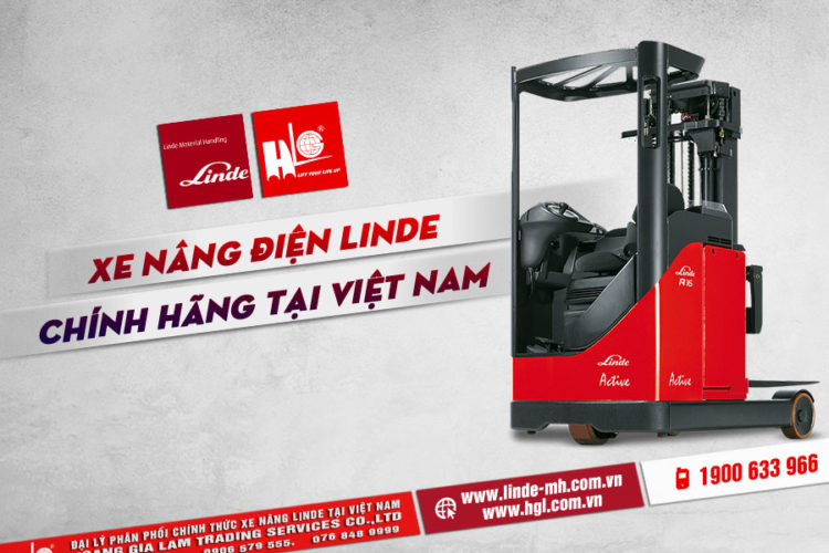Xe nâng điện Linde chính hãng tại Việt Nam